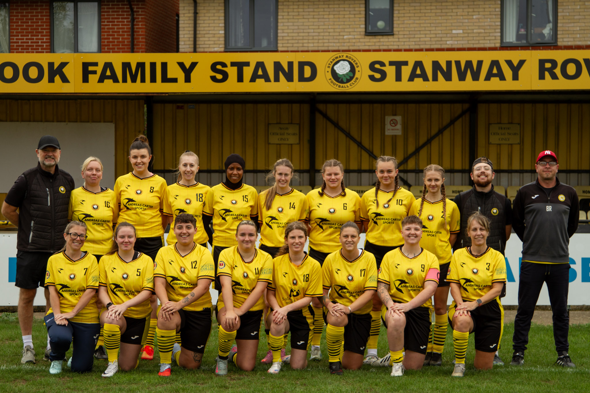 Stanway Rovers Women First team squad photo
